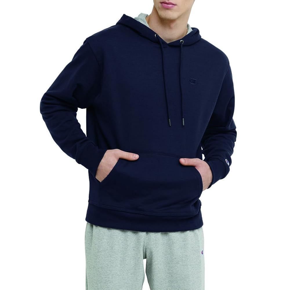 Champion Navy Hoodie Medium グレー 51h+96wai9L._UY1000_.jpg